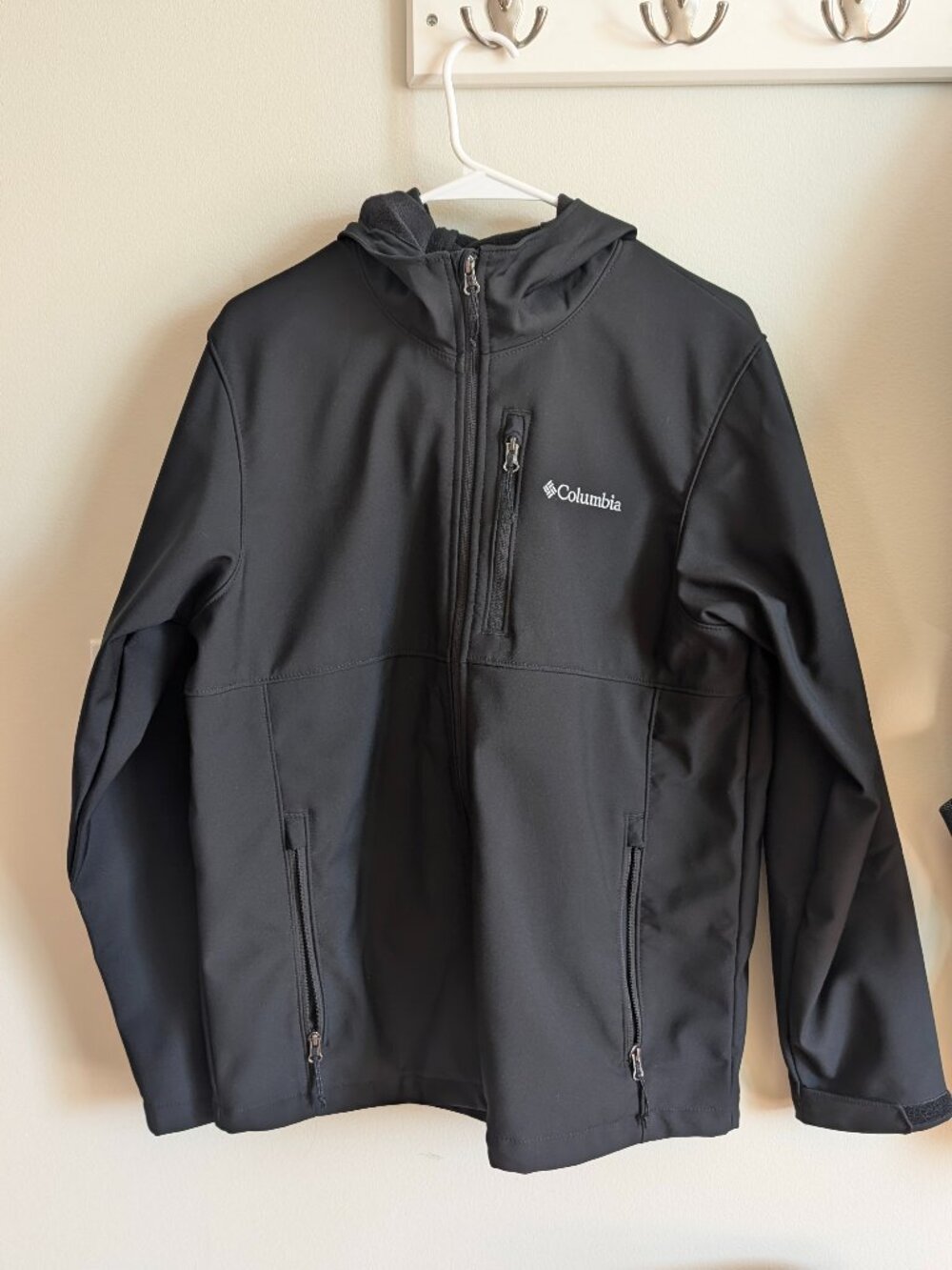 Columbia water resistance fleece jacket